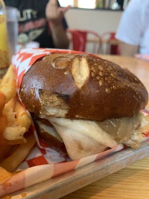 Sausage  at Munchies Vegan Diner in Santa Ana