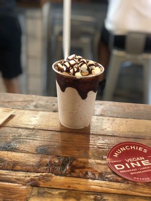 Smore shake  at Munchies Vegan Diner in Santa Ana