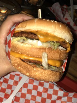 The Big Munch at Munchies Vegan Diner in Santa Ana