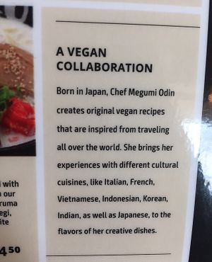 Their vegan options  at Agu Ramen in Dallas