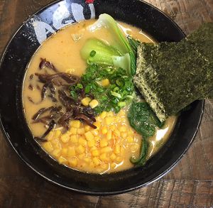Vegan ramen  at Agu Ramen in Dallas