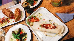 Some of the deals  at What The Falafel in Dublin