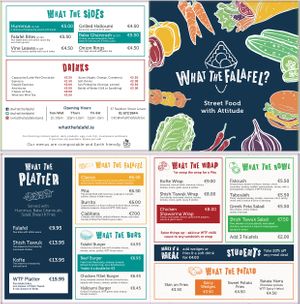 New menu at What The Falafel in Dublin