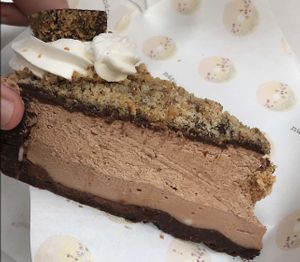 Ferrero pie. Honestly so filling!! Share with your friends  at Miss Sina - Surry Hills in Surry Hills