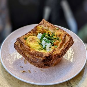 Vegan Mac & Cheese Danish at Miss Sina - Surry Hills in Surry Hills