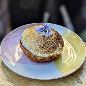 Vegan Lemon Meringue Donut at Miss Sina - Surry Hills in Surry Hills