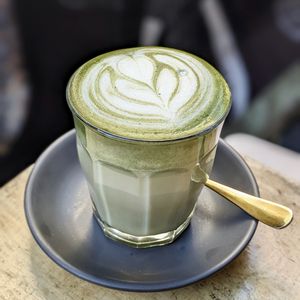 Vegan Matcha Latte at Miss Sina - Surry Hills in Surry Hills