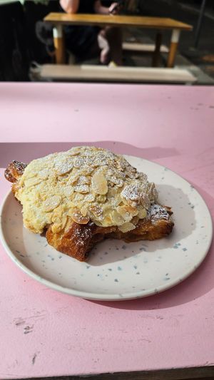 Almond croissant at Miss Sina - Surry Hills in Surry Hills
