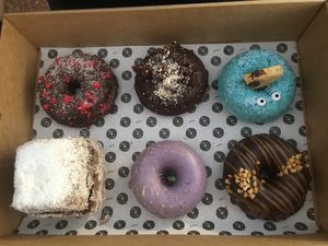 Doughnuts and lamination  at Miss Sina - Surry Hills in Surry Hills