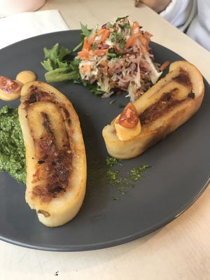 Potato scroll at Miss Sina - Surry Hills in Surry Hills