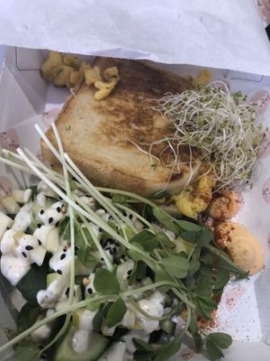 Mac and cheese toasty  at Miss Sina - Surry Hills in Surry Hills