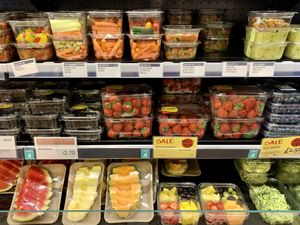 Fruits selection  at Whole Foods Market in Richmond Upon Thames