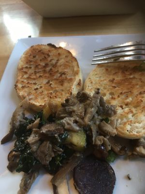 Dry English muffin  at Portage Bay Cafe - University in Seattle