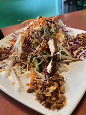 Lotus Salad - AMAZING  at Fresh Mint in Scottsdale