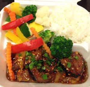 Soy Fish in Clay Pot w/ Jasmine rice at Fresh Mint in Scottsdale