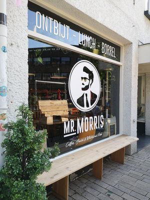 Outside at Mr. Morris in Tilburg