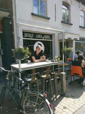 Outside tables at Mr. Morris in Tilburg