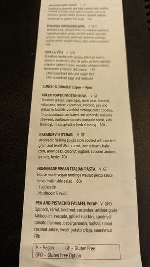  at Cafe Vida in Canggu