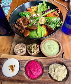 Superfood bowl   at Cafe Vida in Canggu