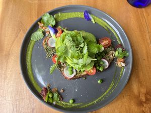   at Cafe Vida in Canggu