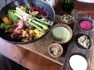 salad bowl at Cafe Vida in Canggu
