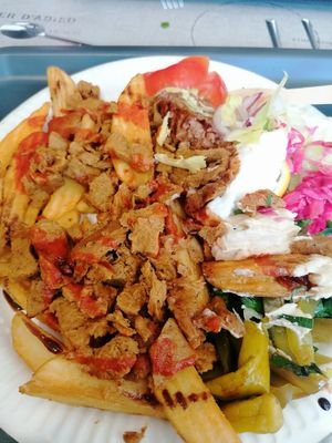 Gyros Plate at Mr Falafel in Malmo