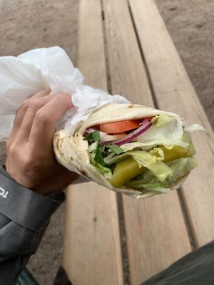   at Mr Falafel in Malmo