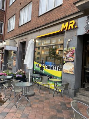   at Mr Falafel in Malmo