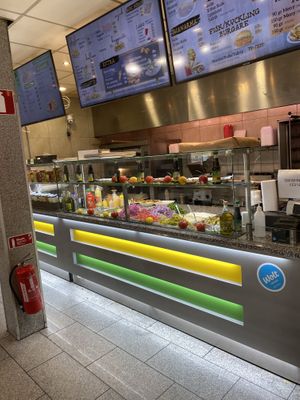   at Mr Falafel in Malmo