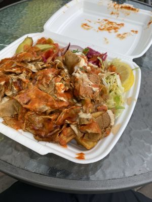   at Mr Falafel in Malmo