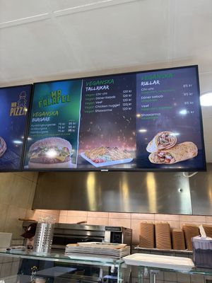   at Mr Falafel in Malmo