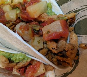 Hawaiian Macho Taco at Tickled Tummy in Paris