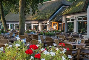 Outside terrace at Johanna's Hof in Castricum
