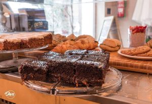 Home made cakes to die for at Pura Vida in Gran Canaria