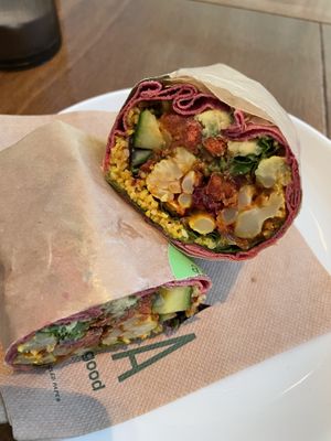 Delicious wrap  at SLA - Claude Debussylaan in Amsterdam