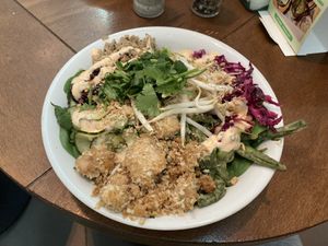 Spicy tofurama salad  at SLA - Claude Debussylaan in Amsterdam