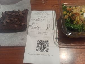 "Hospitality fee" automatically included at MSP - Peoples Organic - T1 in St Paul