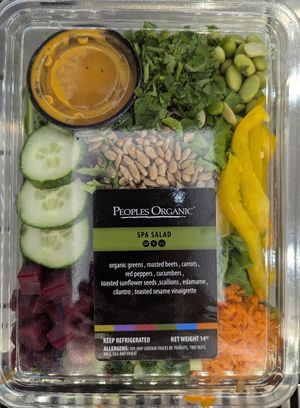 Spa Salad at MSP - Peoples Organic - T1 in St Paul