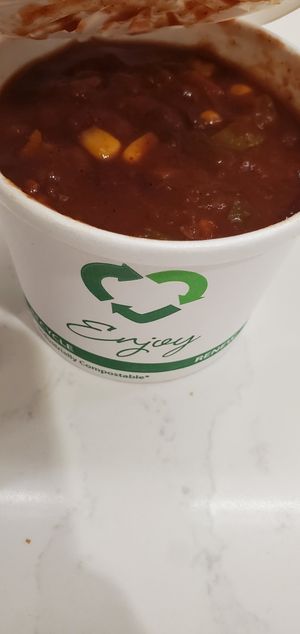 Vegan Black Bean Soup at MSP - Peoples Organic - T1 in St Paul