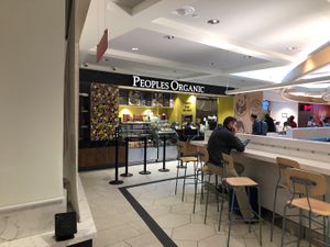 View of the storefront at MSP - Peoples Organic - T1 in St Paul