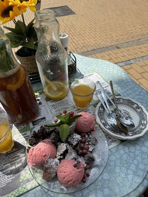 Summer high tea vegan 3e gang  at Toet in Groningen