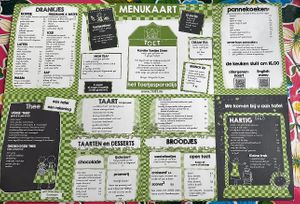 Alles met #1 is vegan en #2 betekent vegan mogelijk 🥰  at Toet in Groningen