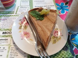 Speculaas cheesecake at Toet in Groningen