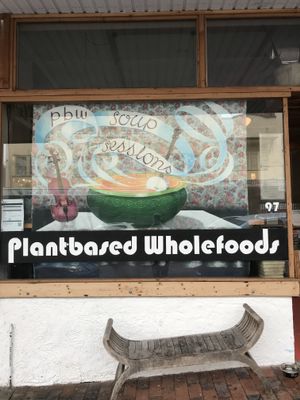 Music  at Plant Based Wholefoods in Katoomba
