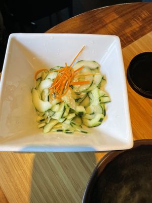 Sunomono Salad at Kanpai in Bend