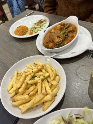 Vegan sausage casserole   at Antioch in Dunfermline