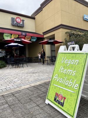 Outside  at Hot Krust in Orlando