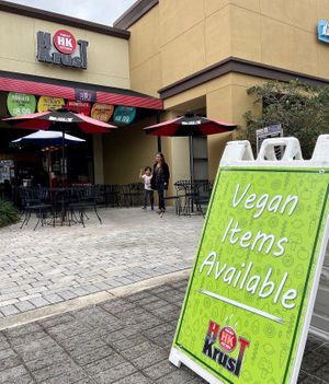 Entry way at Hot Krust in Orlando