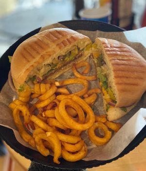 Pressed sandwich  at Hot Krust in Orlando