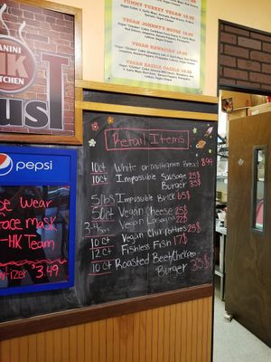 Retail Items at Hot Krust in Orlando